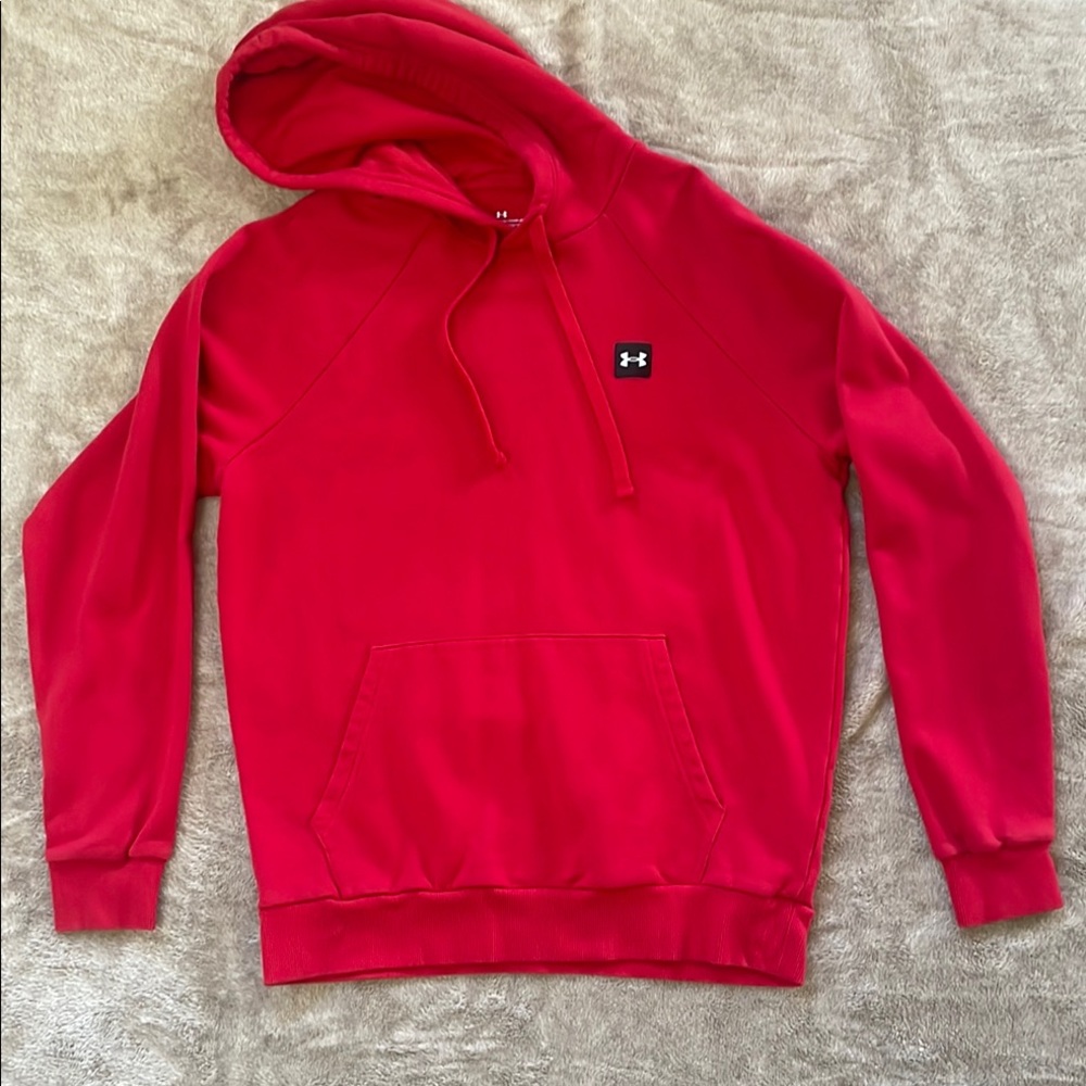 Under Armour Men's Red Hoodie
